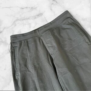 Lululemon Mens Black Joggers Sweatpants Pockets Drawstring Size Large Inseam 30”